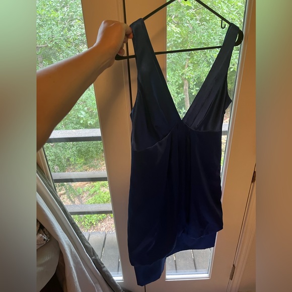 Designer London Times Satin-Silk party dress 💕 - Picture 6 of 12